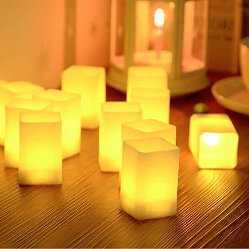 PChero キャンドルライト ledライト 本棚 風呂 ledキャンドルライト 間接照明ロウソクライト 揺らぐ炎 電気ろうそく ヨガ キャンド |  | 01