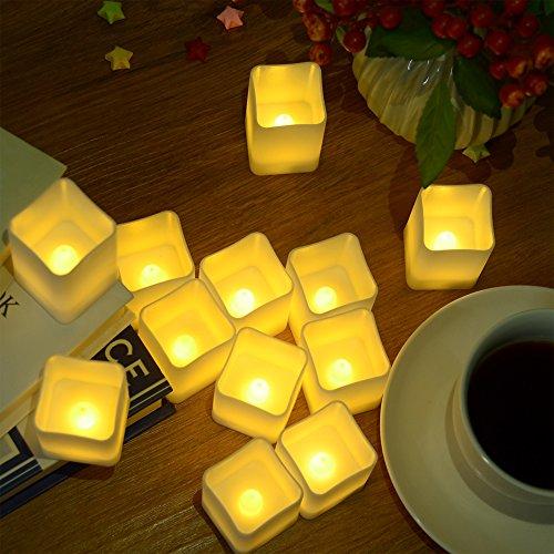 PChero キャンドルライト ledライト 本棚 風呂 ledキャンドルライト 間接照明ロウソクライト 揺らぐ炎 電気ろうそく ヨガ キャンド |  | 02