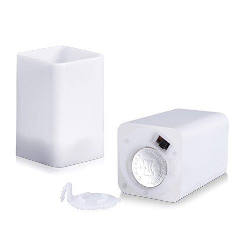 PChero キャンドルライト ledライト 本棚 風呂 ledキャンドルライト 間接照明ロウソクライト 揺らぐ炎 電気ろうそく ヨガ キャンド |  | 07