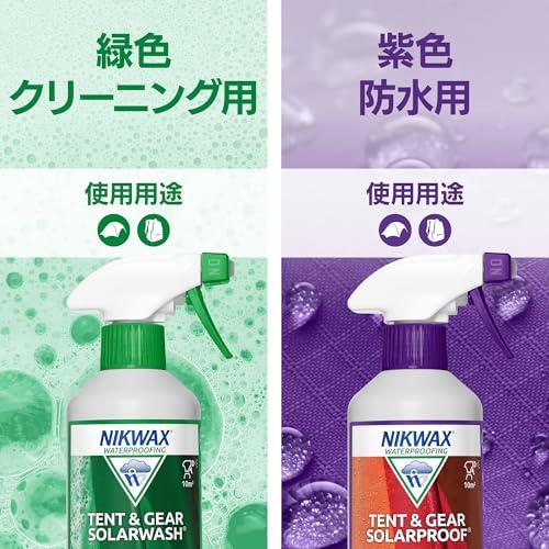 ニクワックス NIKWAX テント&ギア ソーラーウォッシュ＋プルーフ 500ml×2 - クリーナー＆防水スプレー、UV対策、撥水性を復活、キ |  | 04