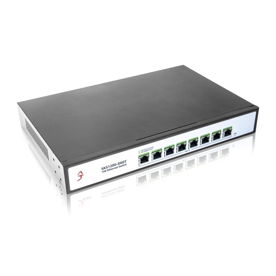 XikeStor 10Gbps スイッチングハブ 8ポート全て超高速10G RJ45