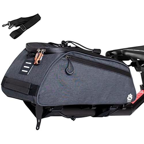 GORIXゴリックス自転車 キャリアバッグ GX-BCA リアバッグ 多機能 防水撥水 ロードバイク 自転車通勤 耐久・安定性 ショルダーベルト | 