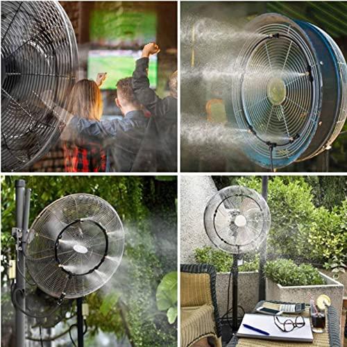 ミスト 扇風機屋外クールシャワー散水用具霧吹き ガーデニングシャワーファンキット 冷却システム 対策 夏 散水 DIY ツール ミスト シャワー |  | 02