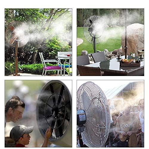 ミスト 扇風機屋外クールシャワー散水用具霧吹き ガーデニングシャワーファンキット 冷却システム 対策 夏 散水 DIY ツール ミスト シャワー |  | 04