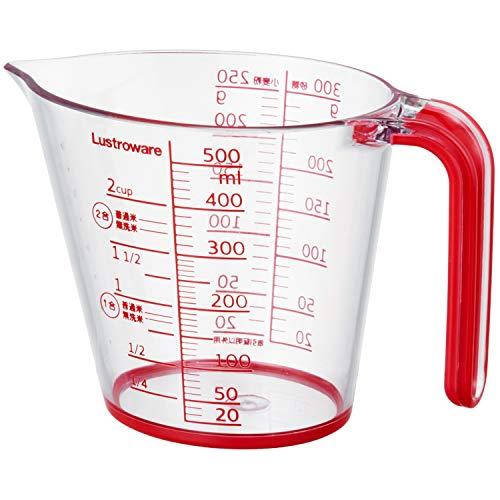 岩崎工業 日本製 岩崎 計量 耐熱 カップ 日本製 メジャー レッド 500ml K-1558R | 