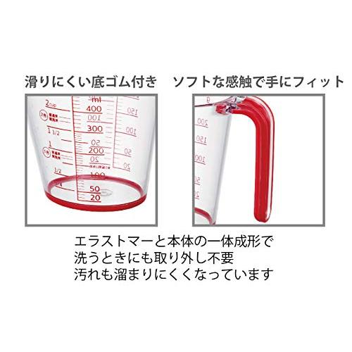 岩崎工業 日本製 岩崎 計量 耐熱 カップ 日本製 メジャー レッド 500ml K-1558R |  | 01