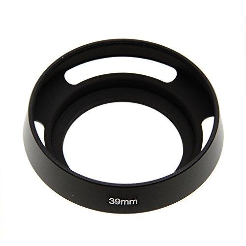 F-Foto 39mm クラシックメタルレンズフード ブラック 各社対応、ねじ込み式）H39B | 