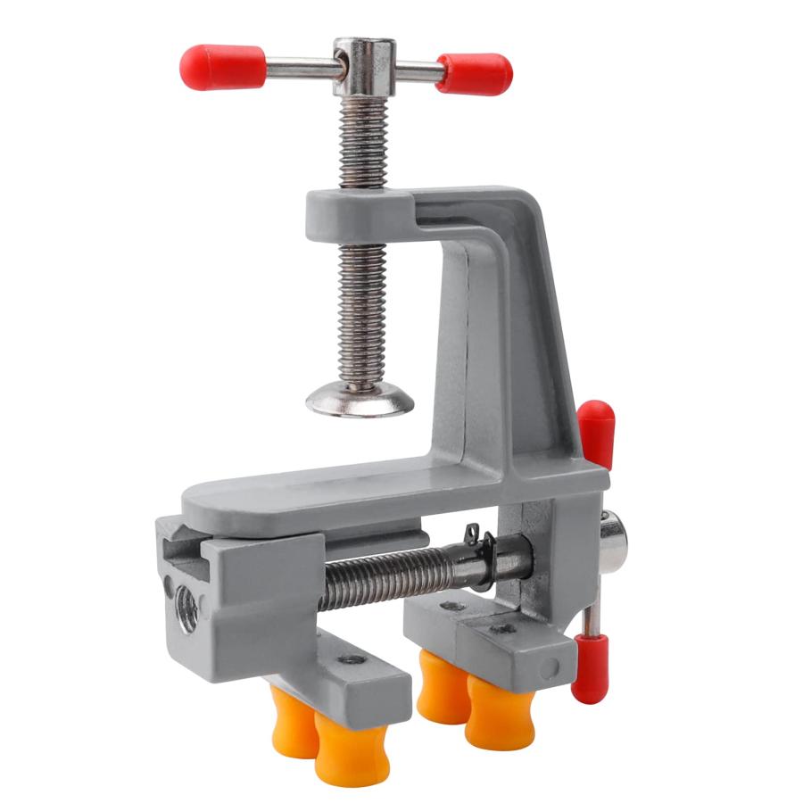 Bestgle万力 卓上 まんりき卓上 ミニ しっかり固定 バイス テーブルバイス アンヴィルバイス クランプ 卓上万力 回転式 工具 360度 |  | 04