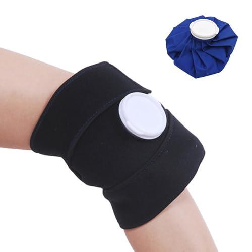 wildsoalアイシングサポーター スポーツ用 アイスバッグサポーター 足首 肘用 膝用 フリーサイズ 大口径 水漏れ防止 冷温両用 水漏れ防 | 