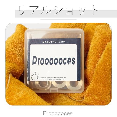 鳩目 両面ハトメ 7.5mm 6個 真鍮製 ネジ式 レザークラフト DIY ハンドメイド パーツ アクセサリー パーツ キーホルダー金具 手芸 |  | 03