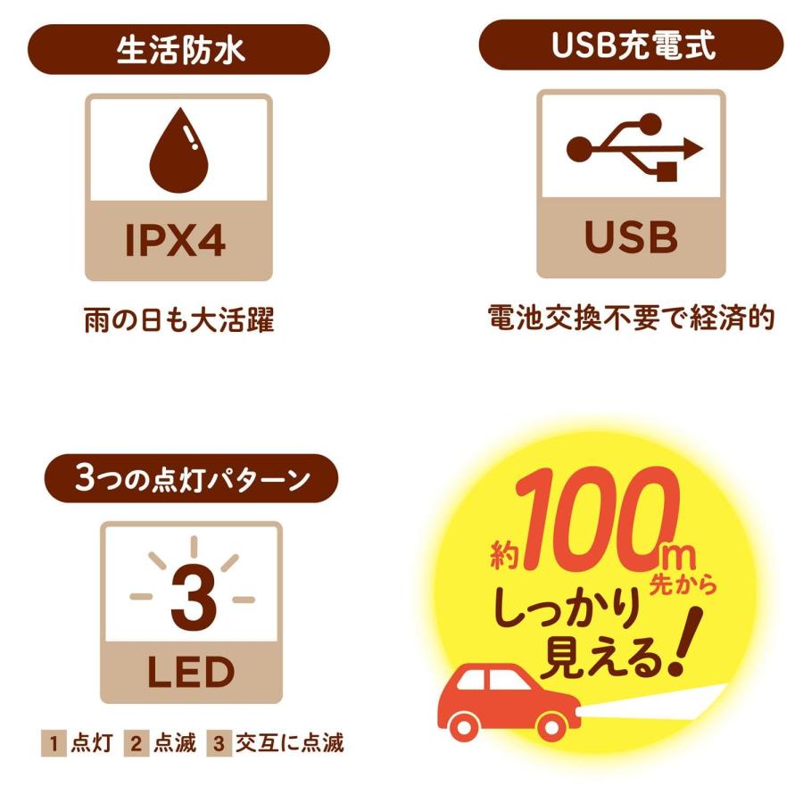 ドギーマン 高輝度おさんぽライト |  | 04