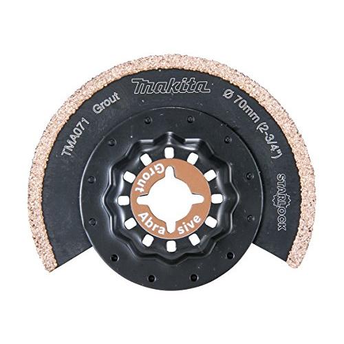 マキタ マルチツール用ラウンドソー FRP・モルタル目地用 70mm径 粒度#50超硬 TMA071HMA-64026 | 