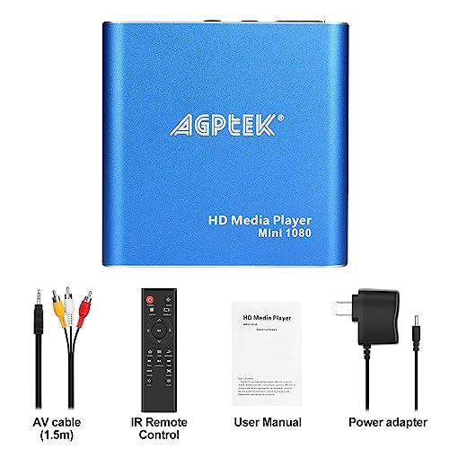 AGPTEK HDMIメディアプレーヤー、-MKV/RM- HDDUSBドライブおよびSDカード用のブラックミニ1080pフルHDウルトラHDM |  | 06