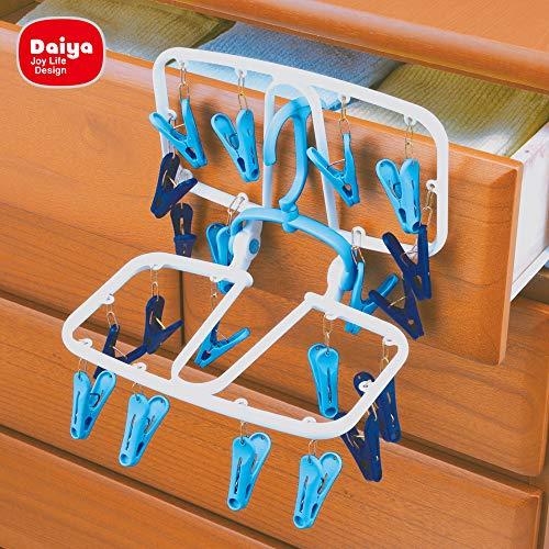 ダイヤ Daiya 洗濯 物干し 小型 ハンガー 干し分け角ハンガー 20ピンチ 室内 屋外 ジーンズ 小物干し 室内物干し 横33cm×縦26 |  | 04