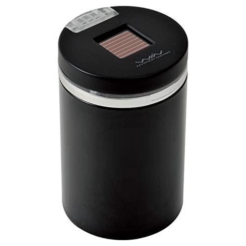 セイワSEIWA 車内用品 灰皿 ソーラー缶アッシュ4 ドリンクホルダー型 ブラック LED付き W639 | 