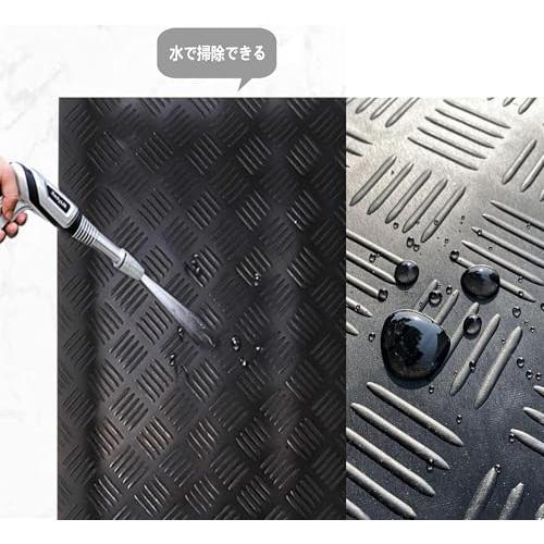 uyoyous ガレージマット ゴムシート 滑り止め 100x500cm 厚さ3mm 駐車場用 車庫フロア 工業用・商業用 車両保護 耐久性 |  | 05