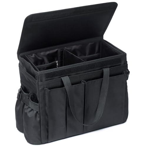 Topshine 車 収納ボックス 15個のポケット付き 助手席 収納 折り畳み式 車 トランク 収納 持ち運び可能 滑り止め トランクボックス | 