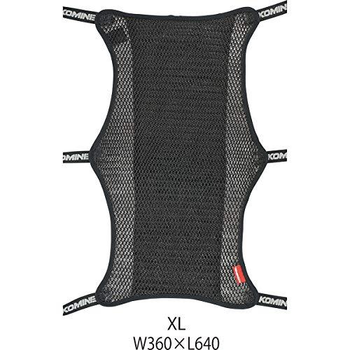 コミネKOMINE バイク用 3Dメッシュシートカバー2Lアンチスリップ ブラック SLIM AK-109 891 メッシュ素材 |  | 05