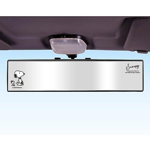 明邦Meiho スヌーピー 車用 ワイドミラー 300mm モノトーン SN298 |  | 01