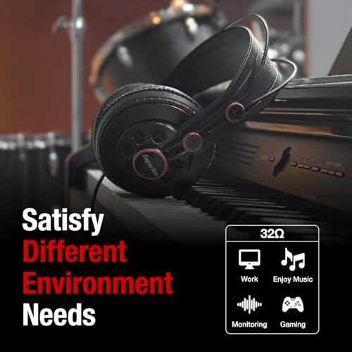 Superlux セミ・オープン型 プロフェッショナルモニターヘッドフォン ブラック HD681 |  | 04