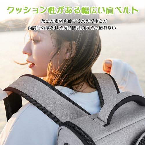 Tresbro 拡張可能な 犬 リュック 猫新色追加・最新型3in1 ペットキャリー ロック式ダブルファスナー・カーテン付きの ペットリュック |  | 03