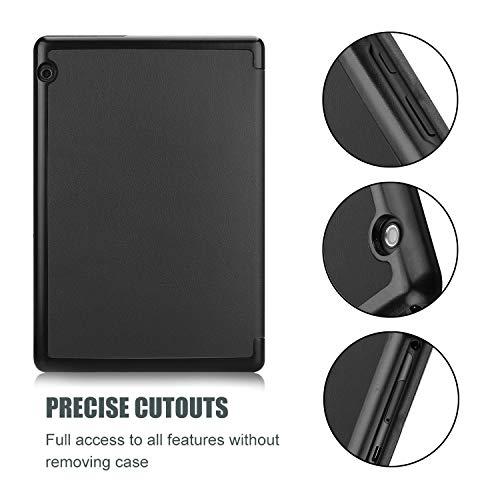 ProCase MediaPad T5 10.1 ケース AGS2-W09、スタンド機能 三つ折り ハードシェル スマートカバー 適用機種：10 |  | 01