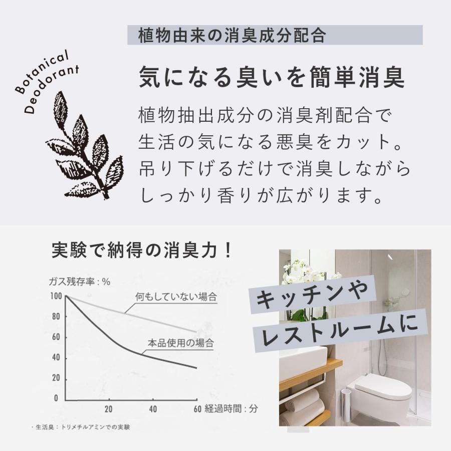 more roomモアルーム 芳香剤 吊り下げ 消臭 ムスク ミュゲの香り エアーフレッシュナー ルームフレグランス 玄関 クローゼット トイレ |  | 03