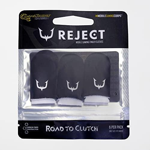 Reject 指サック ブラック6個入りカーボンファイバー ゆびさっく スマホ ゲーム 荒野行動 Pubg Apex プロeスポーツ選手推奨 Za45d5ccba73 Solvertex 通販 Yahoo ショッピング