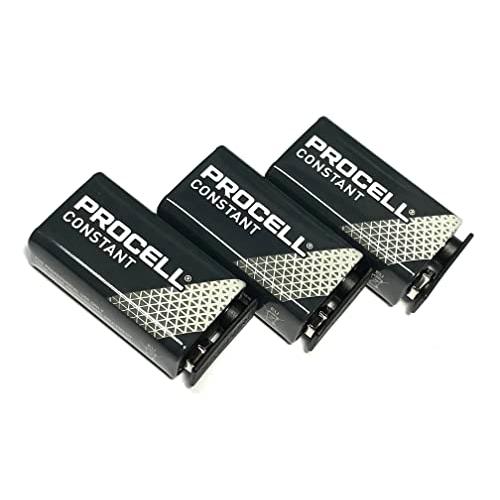 DURACELL PROCELL エフェクター角電池/006P9V プロ仕様楽器用アルカリ デュラセル/プロセル ３個パック | 