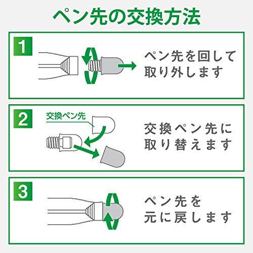 エレコム タッチペン  位置ゲーム専用  超感度タイプ スマホ/タブレット 対応 ブラック P-TPGCIGBK |  | 06