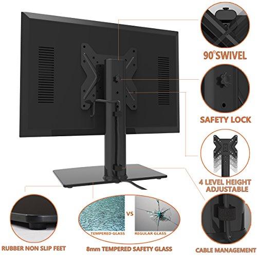 ユニバーサルスイベルテレビスタンド/ベーステーブルトップテレビ