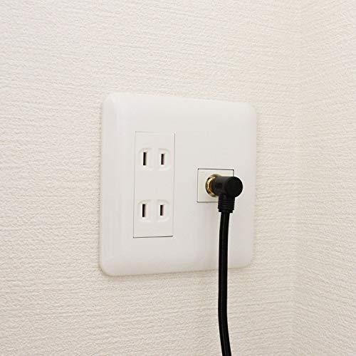 TARO'S アンテナケーブル 3M 4K8K放送3224MHz S-4C-FB 4C同軸 地デジ・BS・CS・CATV放送対応 金メッキ L型 |  | 03