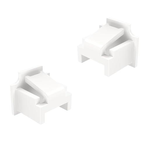 2025新版20個のRJ45ジャックダストカバー、再利用可能ダストカバーキャップ、アンチダストカバーキャッププロテクタープラグは、テレビ、コンピ | 