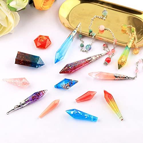 FineInno 水晶用 キャップ 5色 各20個 100個 収納ボックス付き シリコンモールド エポキシ樹脂 UVレジン型 DIY |  | 01