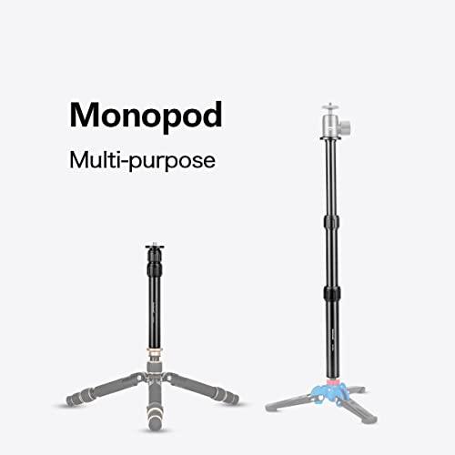 Koolehaoda 三脚延長ポール 汎用性 延長ポール 3節伸縮 長さ21-45cm アルミニウム合金ジンバル延長ポール 1/4-3/8ネジ付 |  | 05