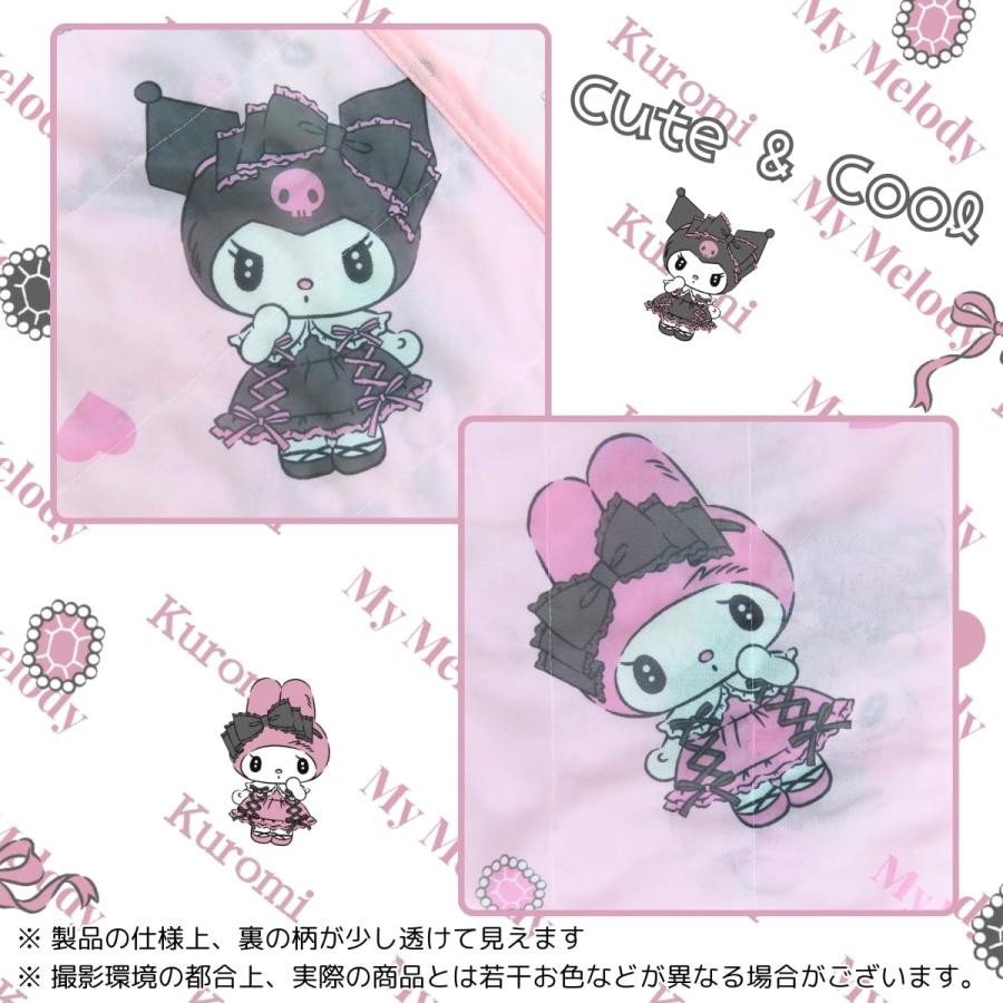 サンリオSANRIO 真夜中のメロクロ クロミ マイメロディ ひんやり冷感ケット ひんやりケット ハーフ 100×140cm マイメロ 接触冷感 |  | 06