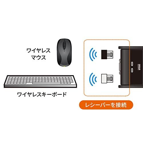 サンワサプライSanwa Supply パソコン切替器エミュレーション非搭載・手元スイッチ付き SW-KVM2UUSN2 ブラック |  | 07