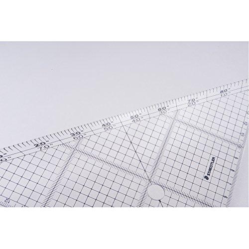 ステッドラーSTAEDTLER 三角定規 製図 セット レイアウト用 30cm 966