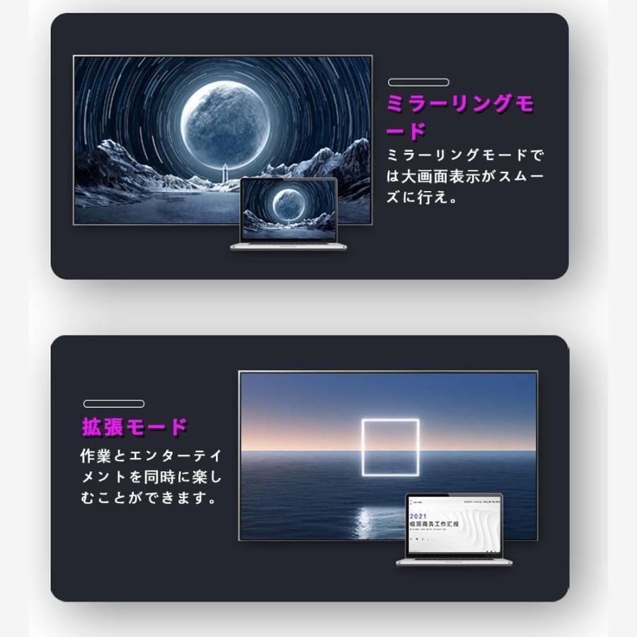 YFFSFDC HDMI-HDMIアダプター L型 2個セットL字 HDMI オス - HDMI メスアダプタ、左向き右向き 90° ミドルベン |  | 05