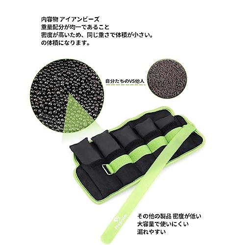 Fragraim アンクルウェイト 5段階調節 2個組最小1.5kg-最大8kg 筋トレウェイト 重り 手首 足首 パワーアンクル 重さ調整可能 |  | 03