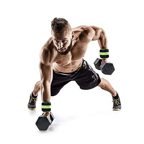 Fragraim アンクルウェイト 5段階調節 2個組最小1.5kg-最大8kg 筋トレウェイト 重り 手首 足首 パワーアンクル 重さ調整可能 |  | 06