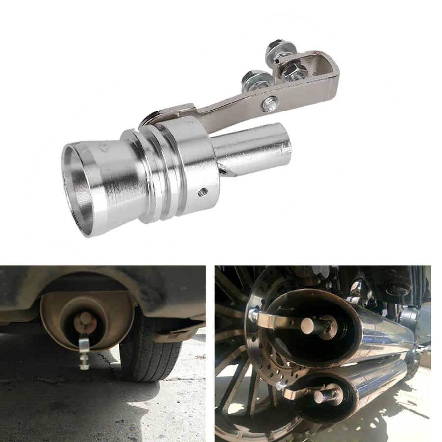 車用マフラーカッター 自動車 マフラー ジェット 笛 ターボ サウンド バルブ シミュレータ 軽自動車 乗用車 エキゾースト マフラー 排気 ホ |  | 02