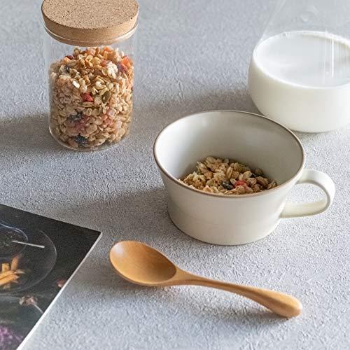 TAMAKI スープカップ エッジライン ベージュ 直径12.3×奥行15.3×高さ6cm 350ml 電子レンジ・食洗機対応 T-788387 |  | 03