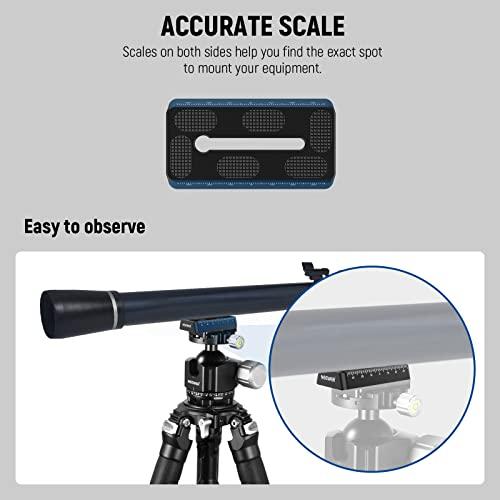 NEEWER 3.15/80mmレールバー Vixenスタイルダブテールプレート 金属製 マウントプレートサドル 1/4 3/8 Dリングネジ付 |  | 03