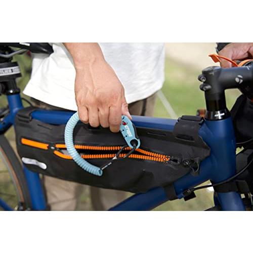 クロップスcrops 形状記憶ケーブル 自転車ロック Q-BIRO キューバイロ | 2mmダブル×1800mm 3桁ダイヤル CP-SPD04 |  | 02