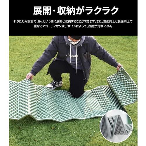 MOON LENCE キャンプ マット アウトドアマット 厚手18mm レジャーマット テントマット 車中泊 防災 登山 収納袋/ゴムバンド付き |  | 04