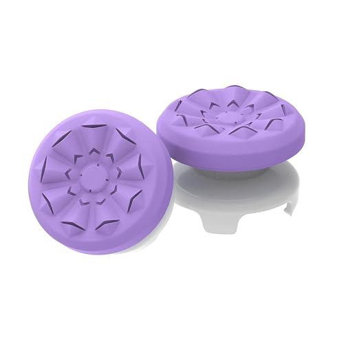 【互換品】 ゲームハンドル用 ロッカー増加キャップ - 高精度サムグリップ 操作性とグリップ感を向上させるアクセサリー（2組セット） パープル | 