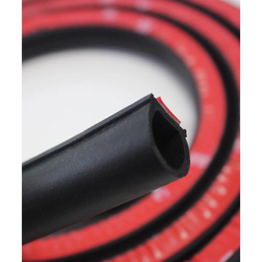 長さ１２M 車ドアエッジガード 交換ゴム D型 ウェザーストリップ 静音 風切り音防止モール 気密性アップ 車のトランク |  | 03