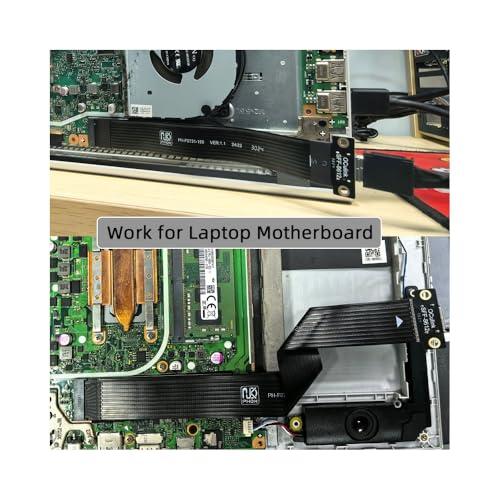 【互換品】 CY 2280 NGFF PCI-E4.0 M.2 M-キーからOculink SFF-8612 SFF-8611ホストケーブル15cm、 |  | 06