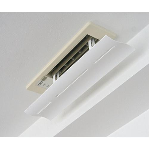 エアコン 風よけ 風除け ライン型 空調 風向調整 風向き エアーウィング スリット ダイアン・サービス 2台入り AW-12-021-02 |  | 03